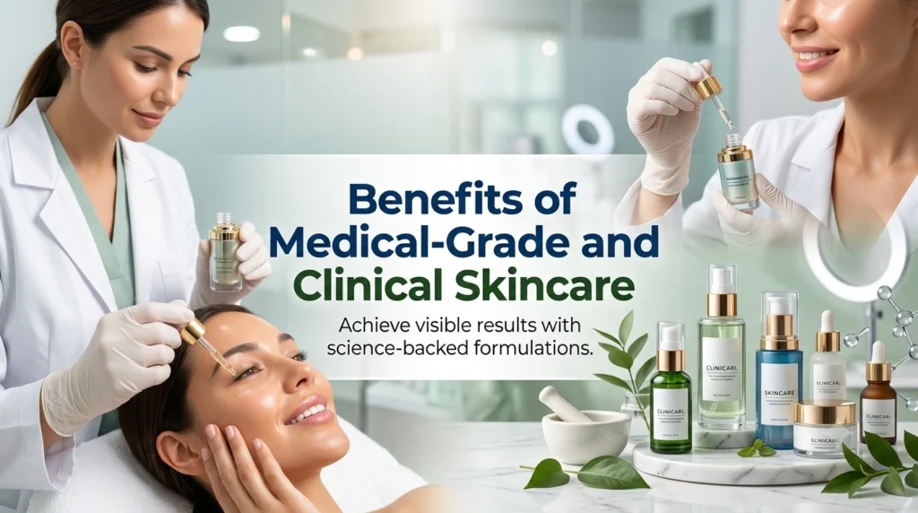 Benefits of Medical-Grade and Clinical Skincare