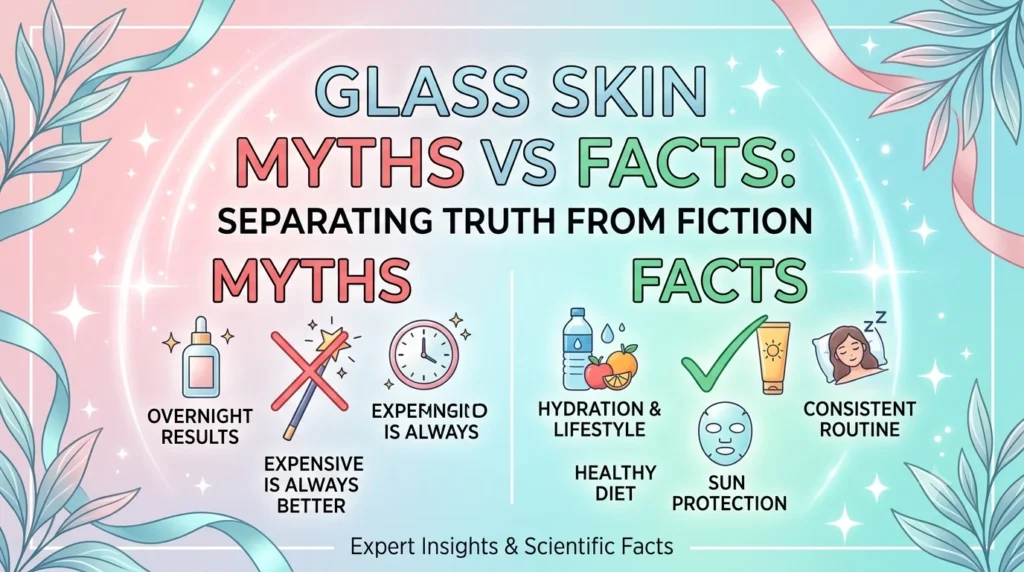 Glass Skin Myths vs Facts: Separating Truth from Fiction