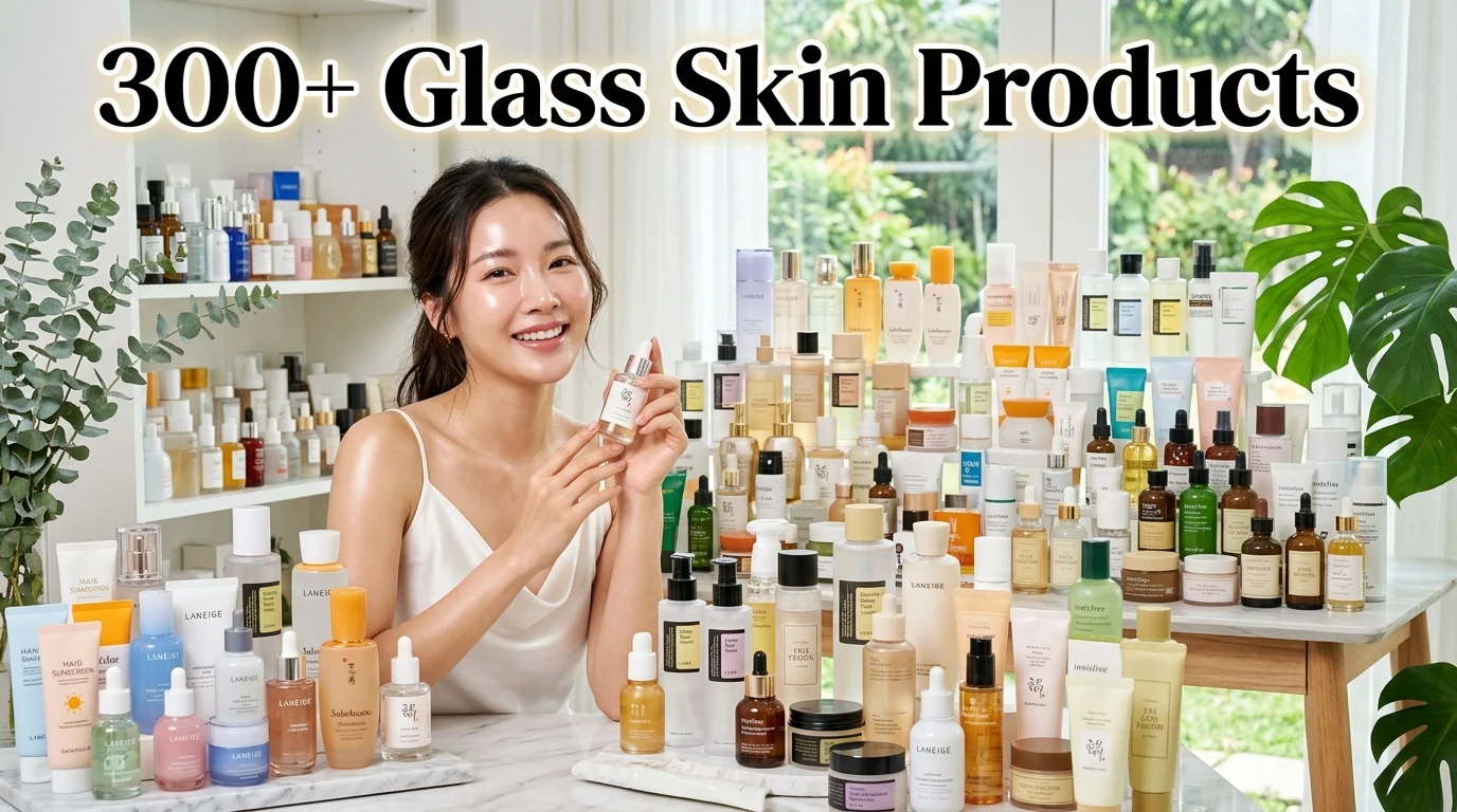 300+ Glass Skin Products