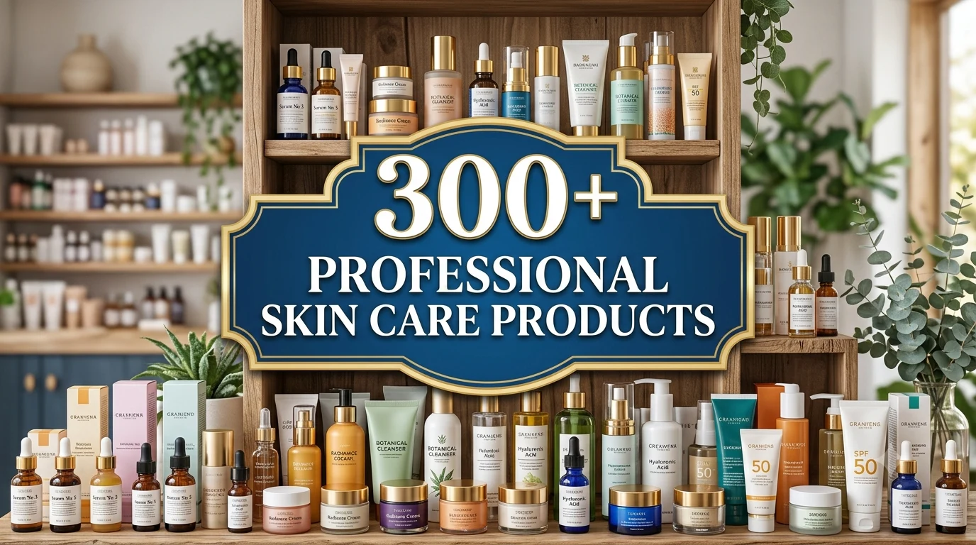 300+ Professional Skin Care Products