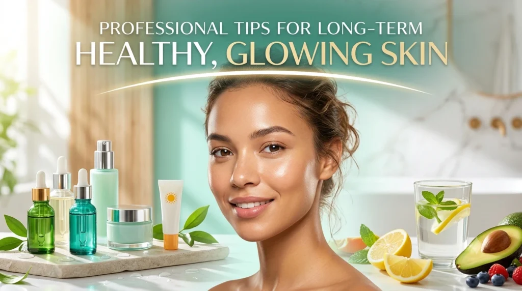 Professional Tips for Long-Term Healthy, Glowing Skin
