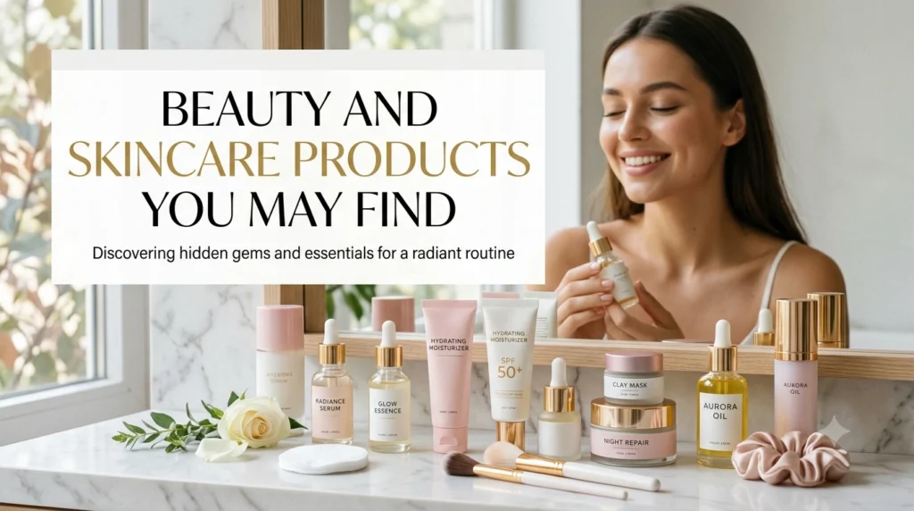 Beauty and Skincare Products You May Find