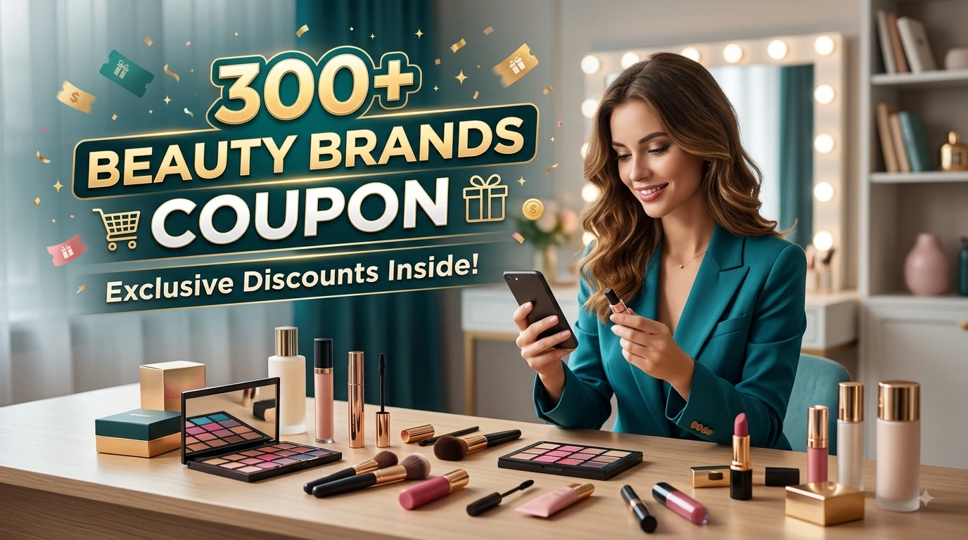 300+ Beauty Brands Coupon