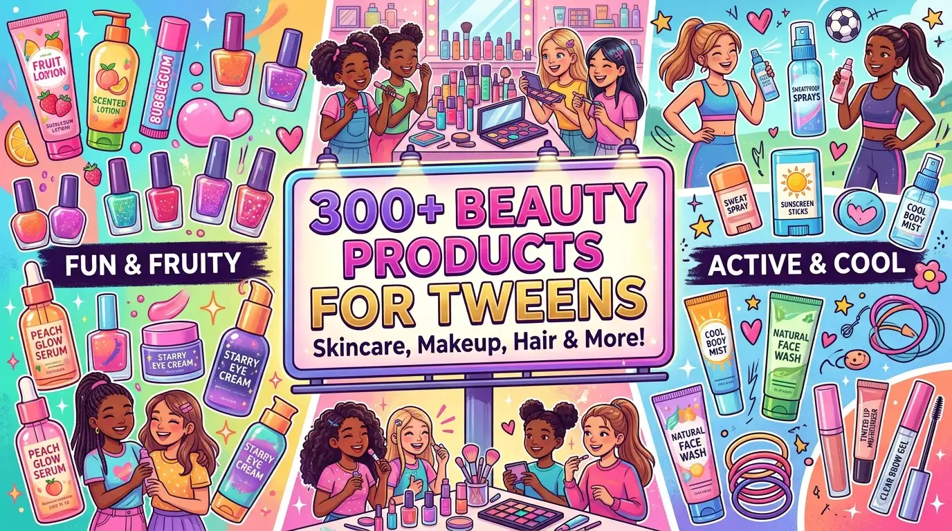 300+ Beauty Products for Tweens