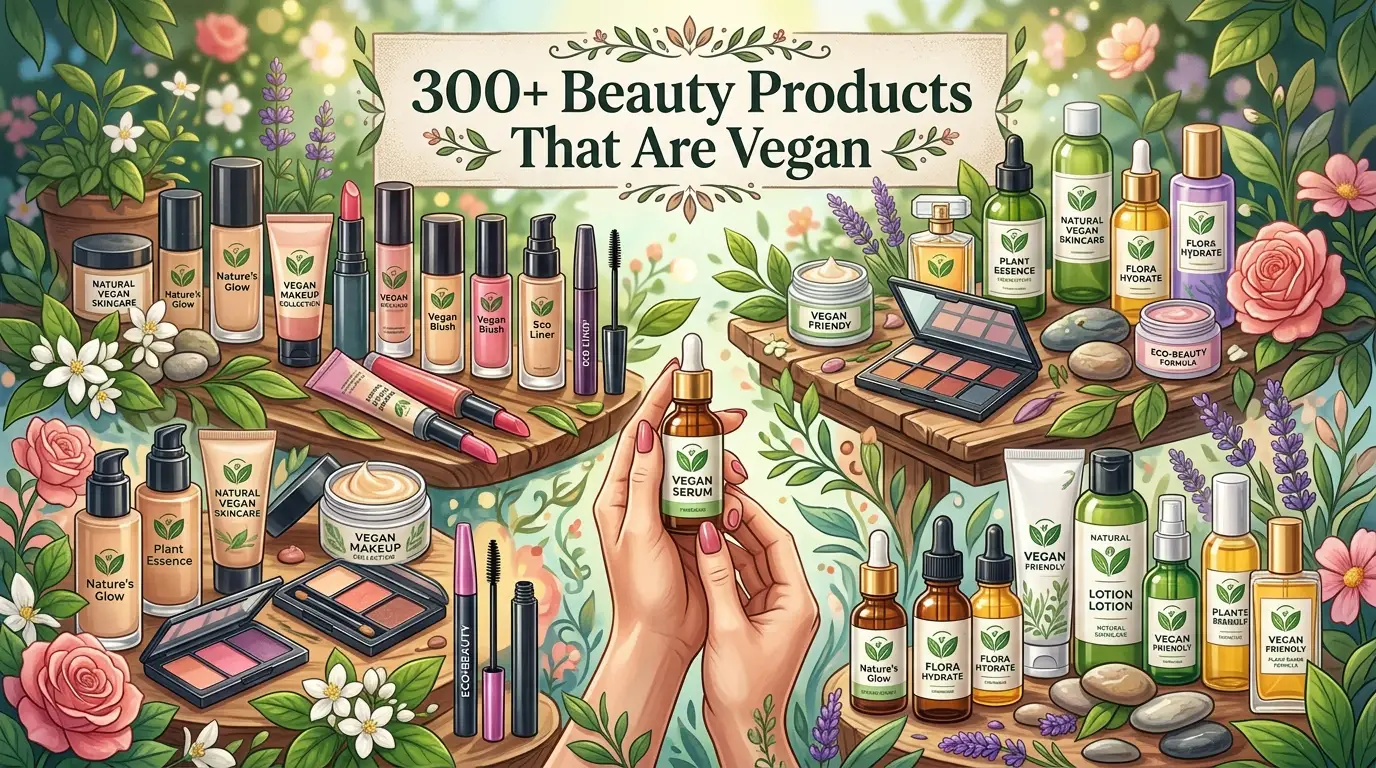 300+ Beauty Products That Are Vegan
