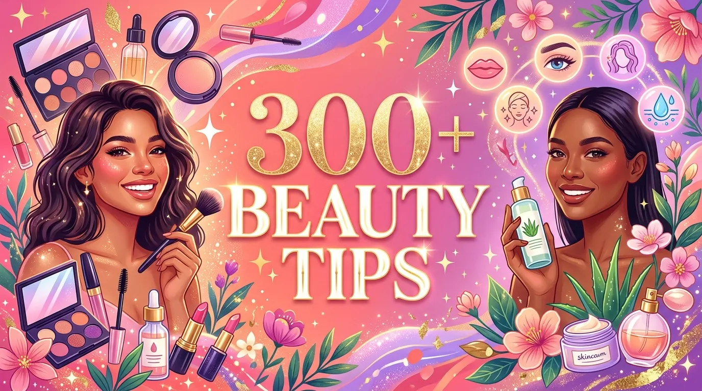 300+ Beauty Tips