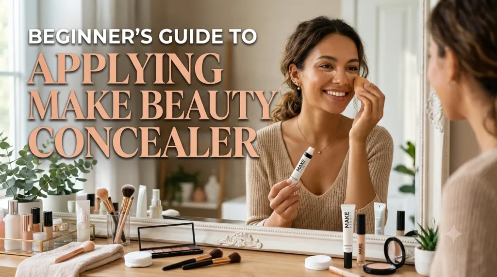 Beginner's Guide to Applying Make Beauty Concealer