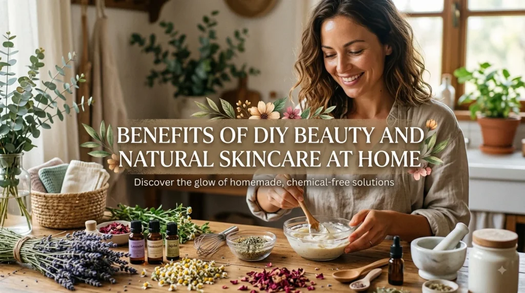 Benefits of DIY Beauty and Natural Skincare at Home