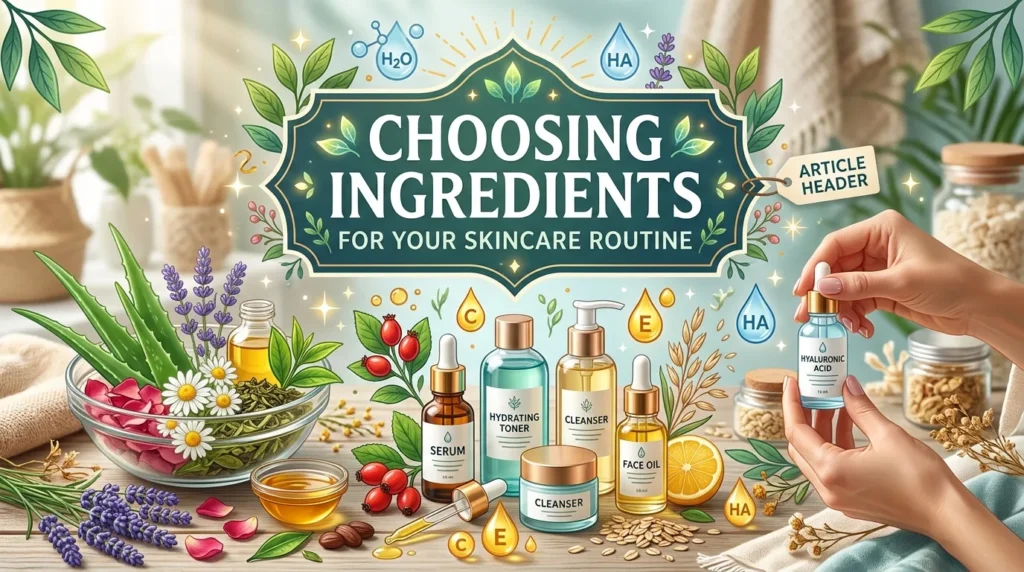 Choosing Ingredients for Your Skincare Routine