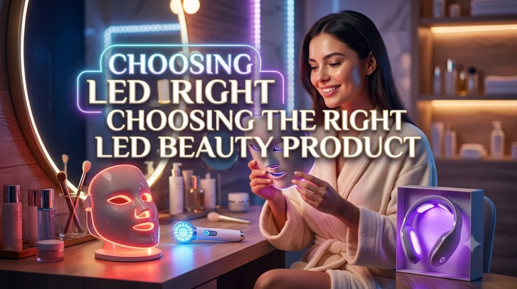 Choosing the Right LED Beauty Product