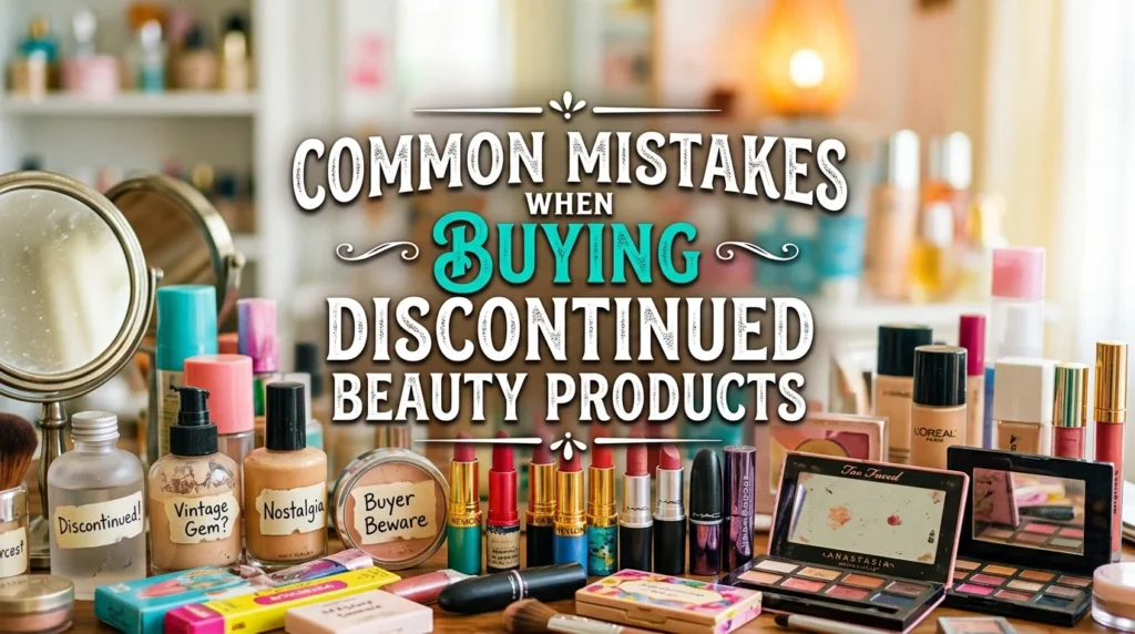 Common Mistakes When Buying Discontinued Beauty Products