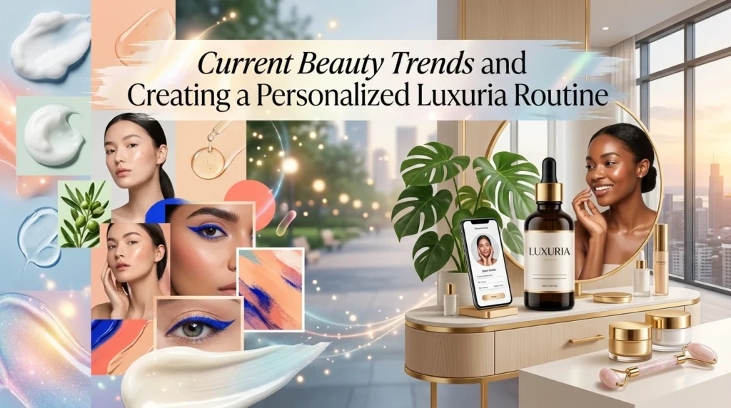 Current Beauty Trends and Creating a Personalized Luxuria Routine