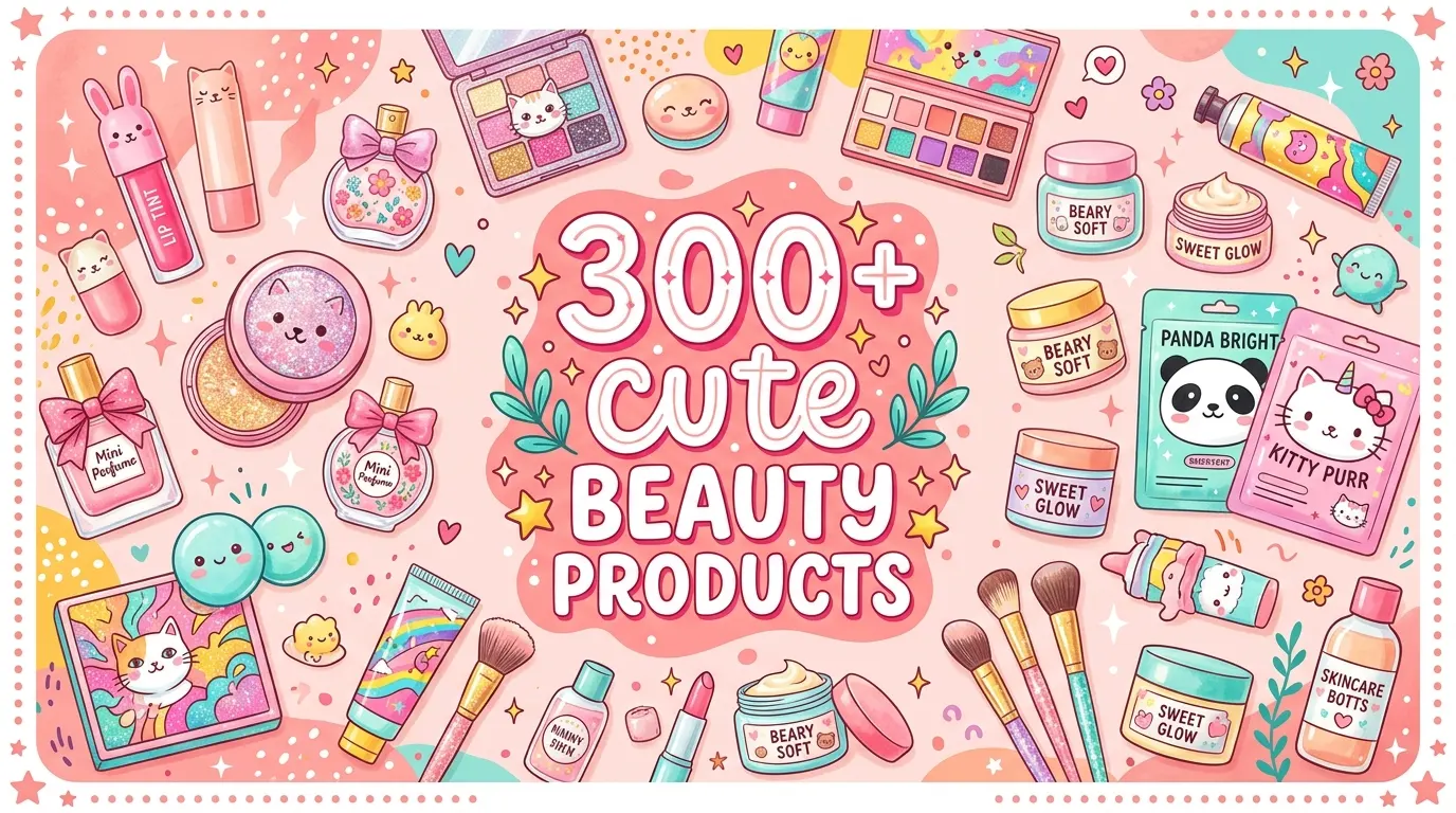 300+ Cute Beauty Products