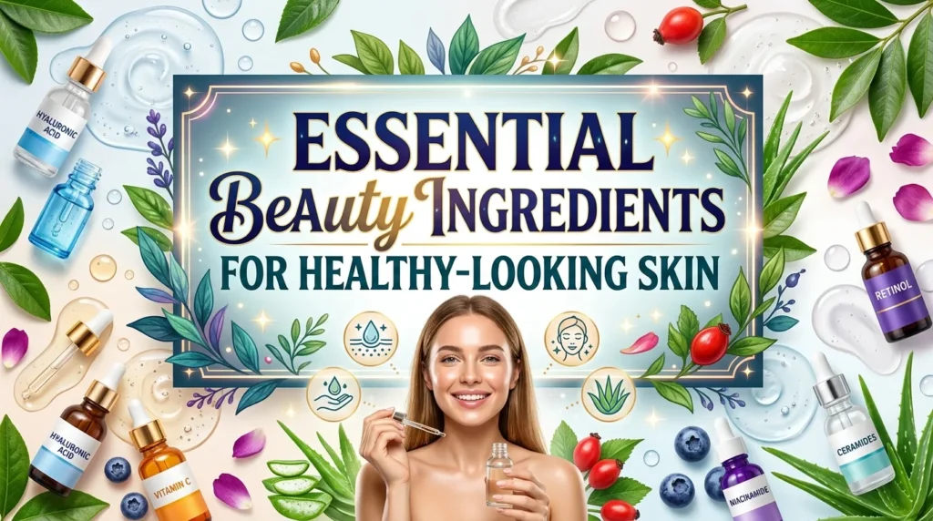 Essential Beauty Ingredients for Healthy-Looking Skin