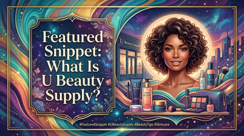 Featured Snippet: What Is U Beauty Supply?
