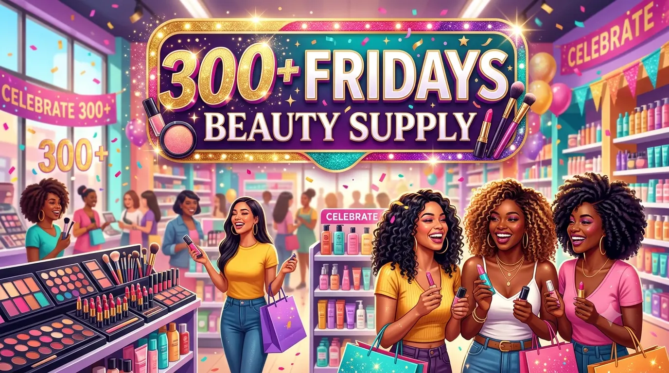 300+ Fridays Beauty Supply