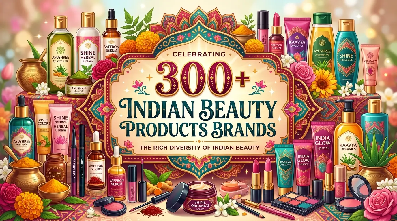 300+ Indian Beauty Products Brands