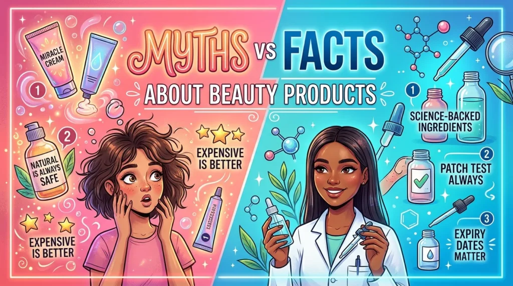 Myths vs Facts About Beauty Products