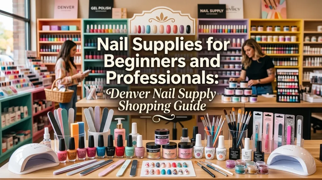 Nail Supplies for Beginners and Professionals: Denver Nail Supply Shopping Guide