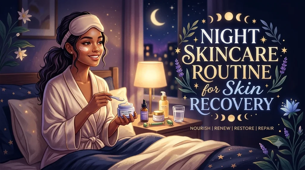 Night Skincare Routine for Skin Recovery