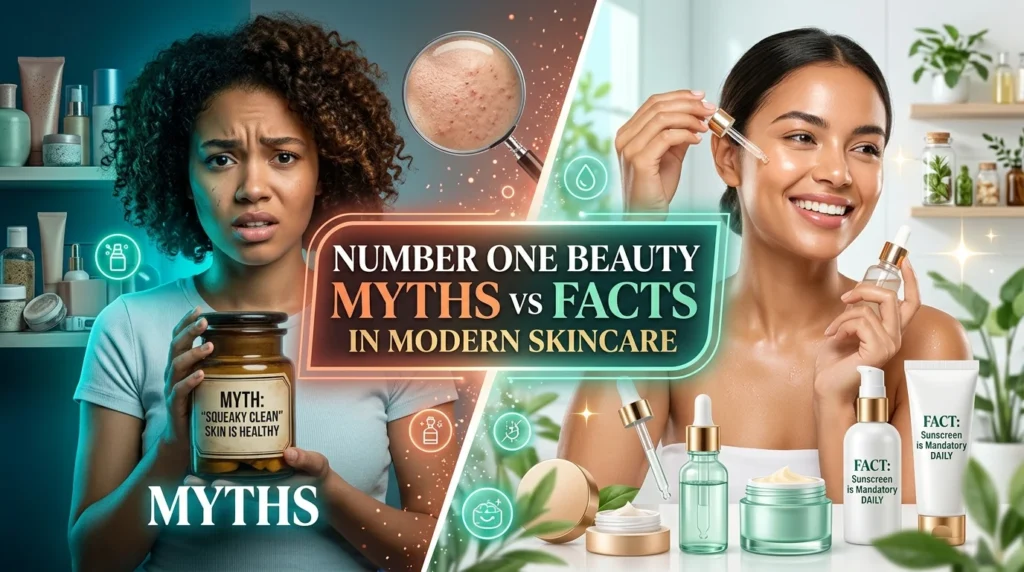 Number One Beauty Myths vs Facts in Modern Skincare