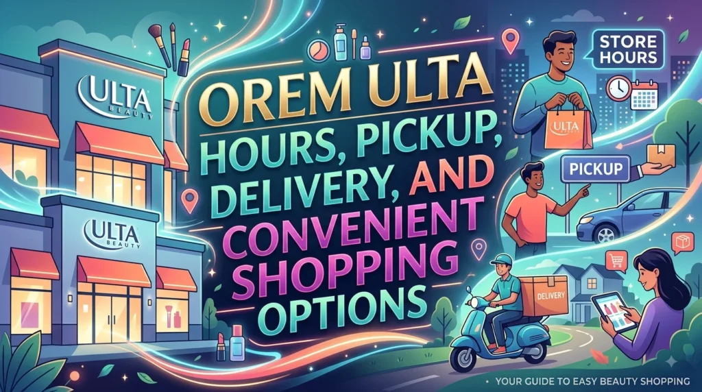 Orem Ulta Hours, Pickup, Delivery, and Convenient Shopping Options