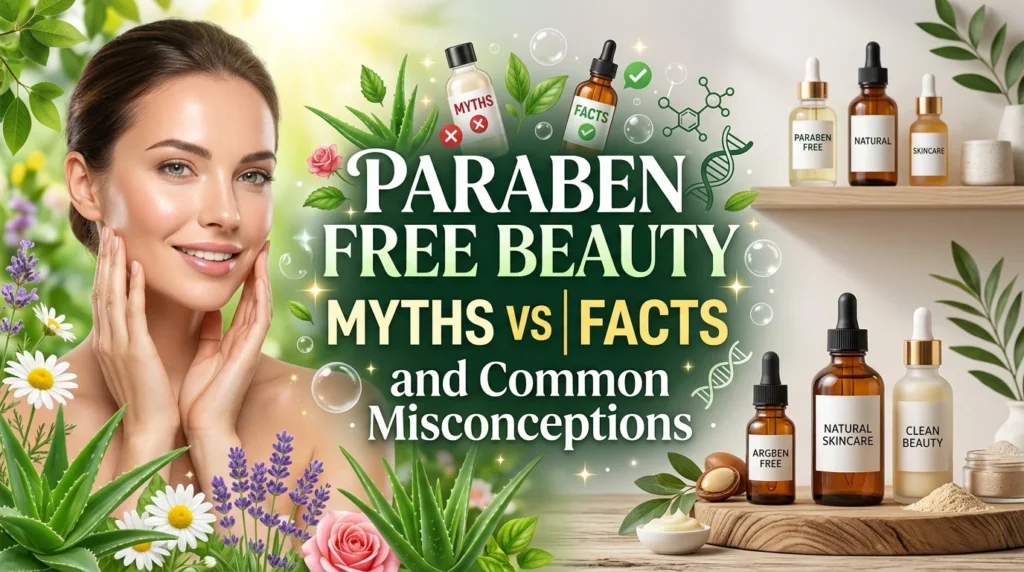 Paraben Free Beauty Myths vs Facts and Common Misconceptions
