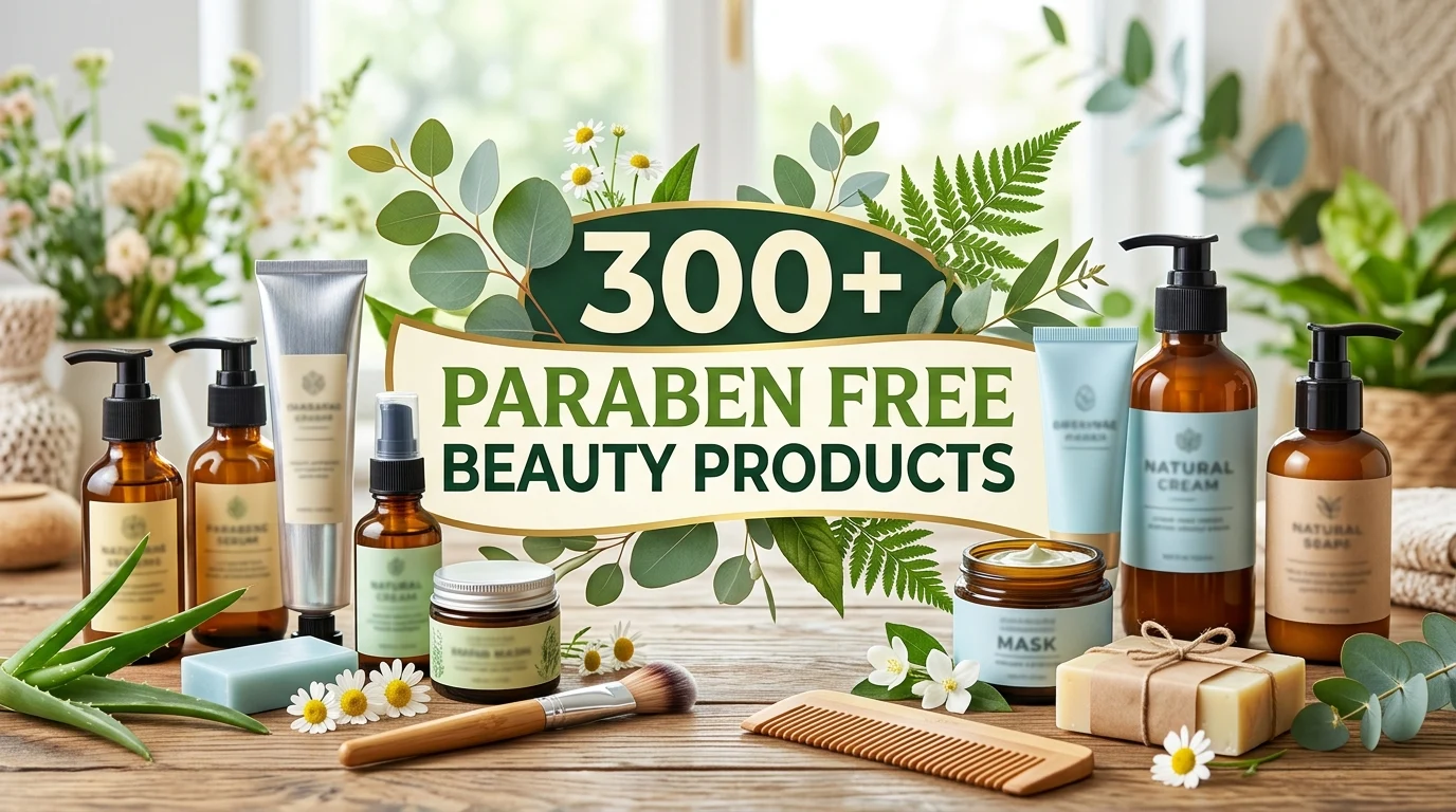 300+ Paraben Free Beauty Products