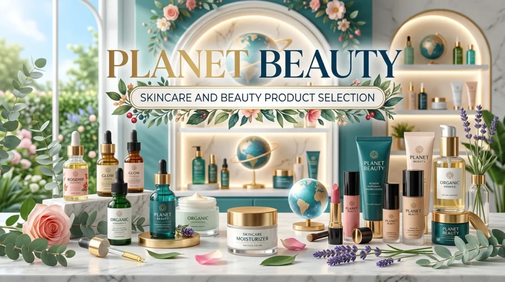 Planet Beauty Skincare and Beauty Product Selection