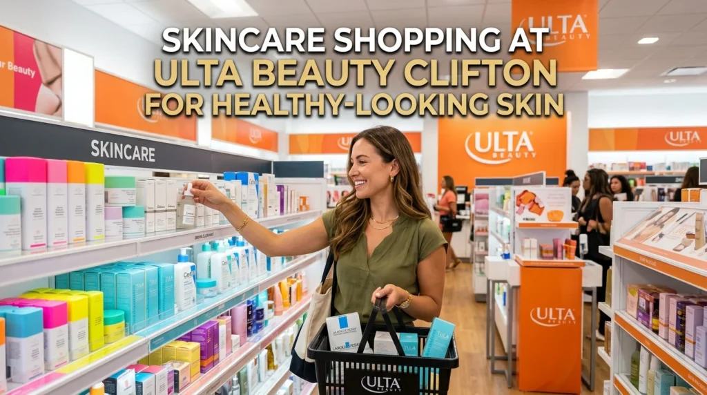 Skincare Shopping at Ulta Beauty Clifton for Healthy-Looking Skin