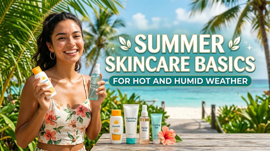 Summer Skincare Basics for Hot and Humid Weather