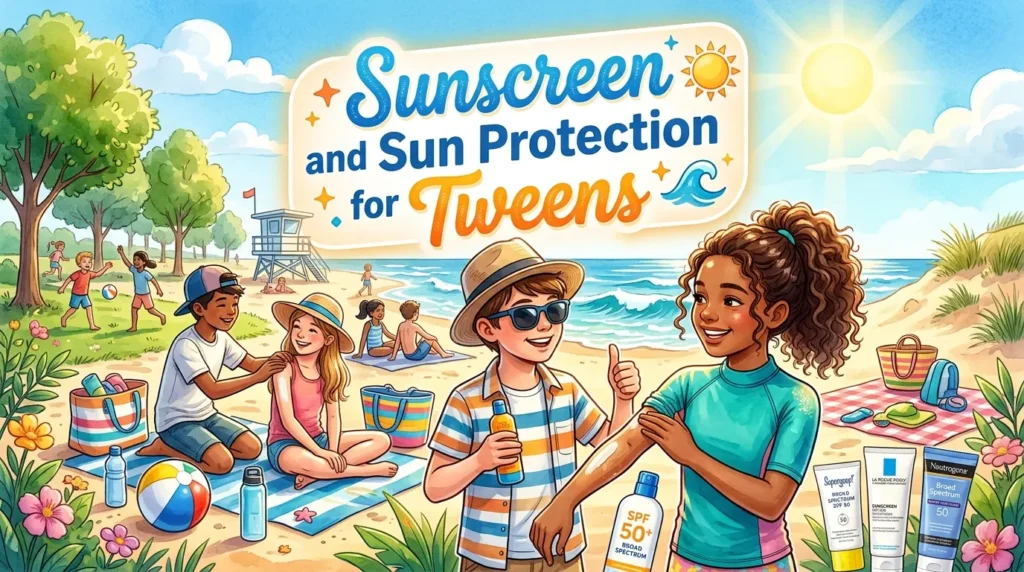 Sunscreen and Sun Protection for Tweens