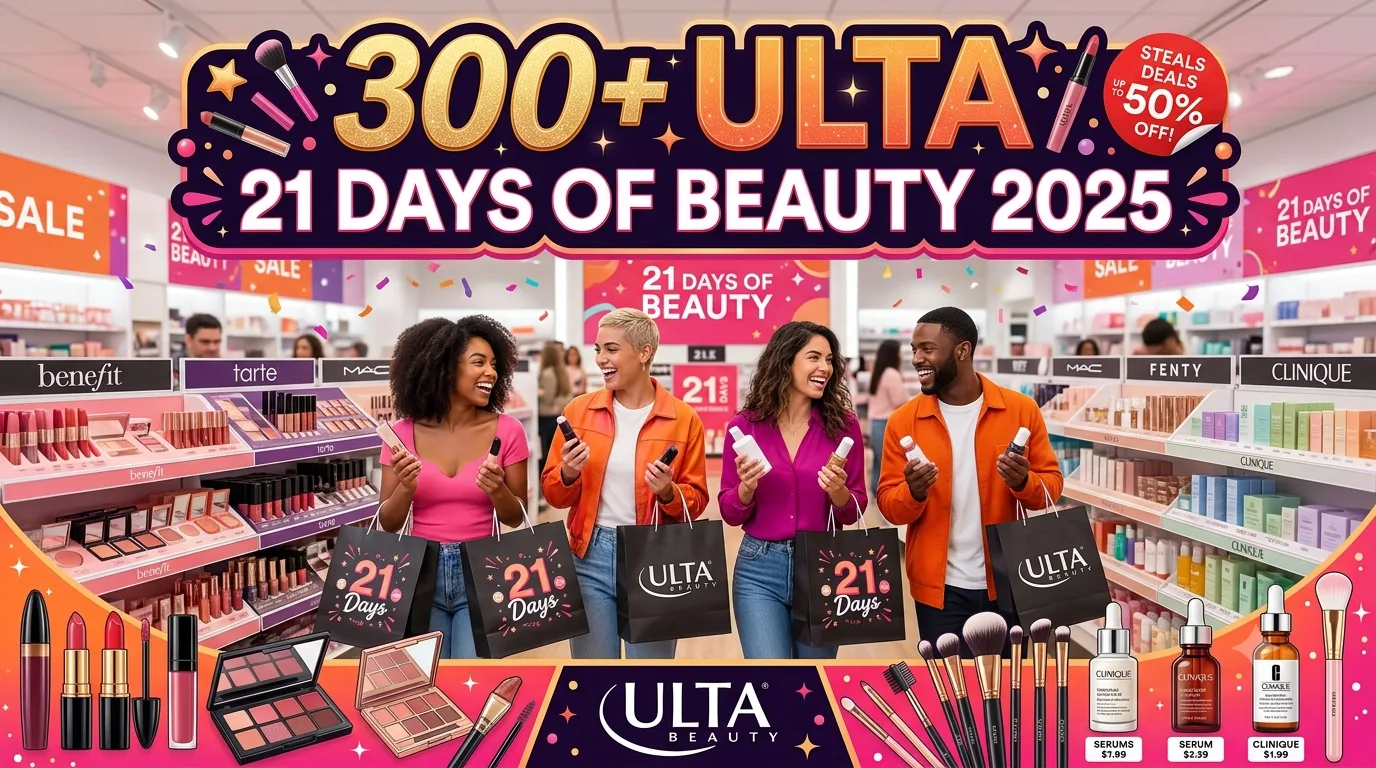 300+ Ulta 21 Days of Beauty 2025