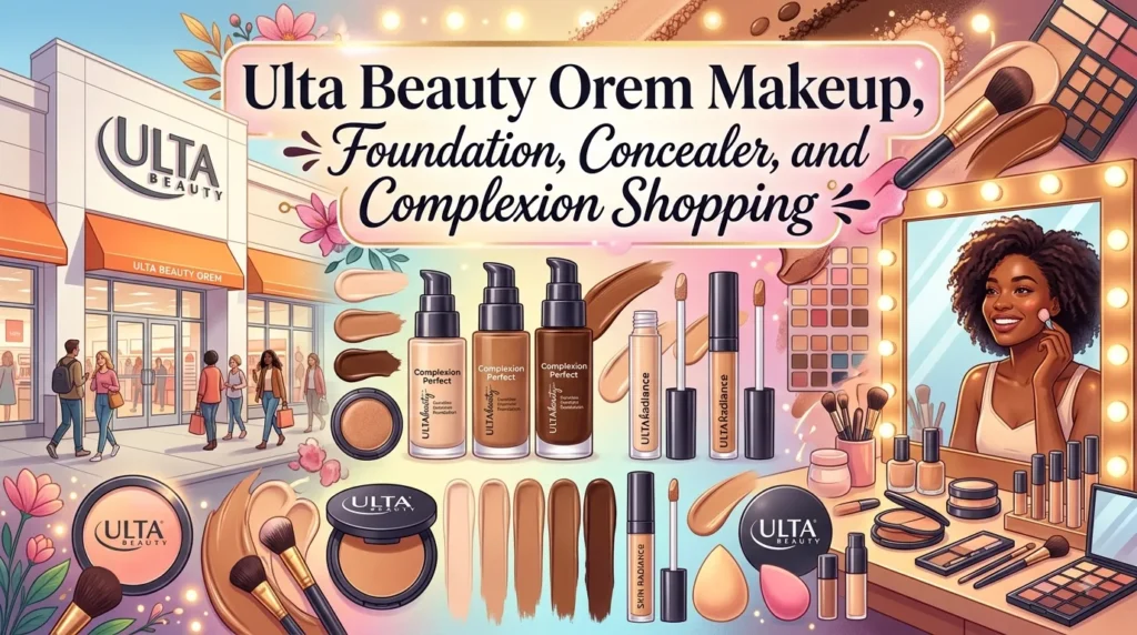 Ulta Beauty Orem Makeup, Foundation, Concealer, and Complexion Shopping