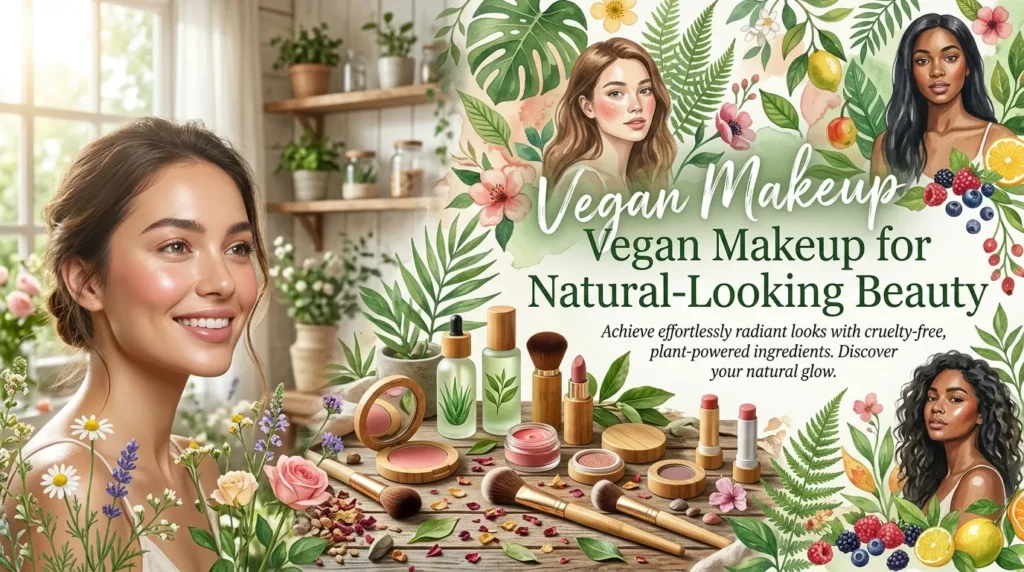 Vegan Makeup for Natural-Looking Beauty