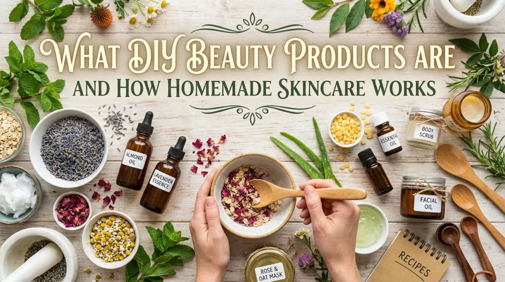 What DIY Beauty Products Are and How Homemade Skincare Works