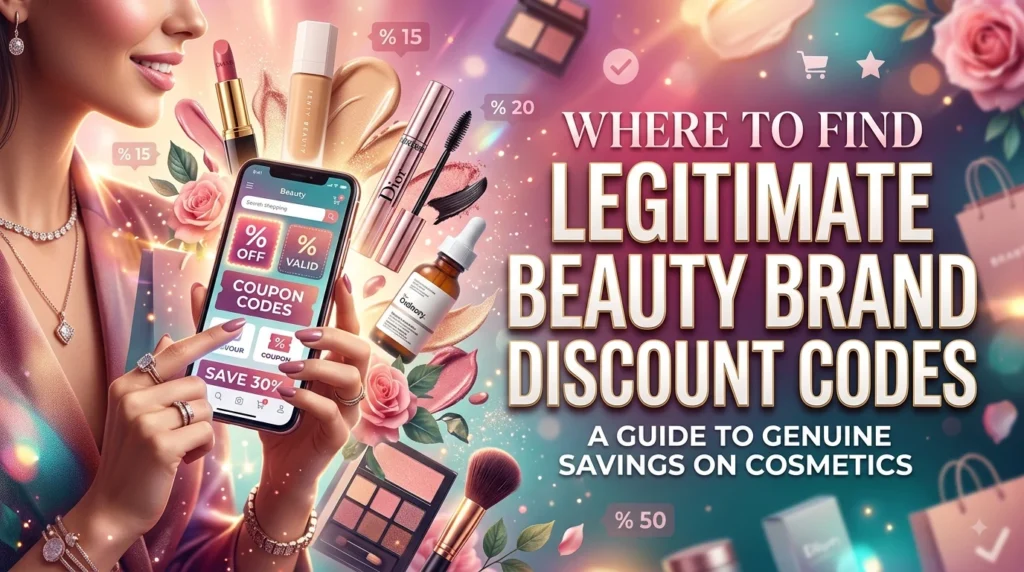 Where to Find Legitimate Beauty Brand Discount Codes