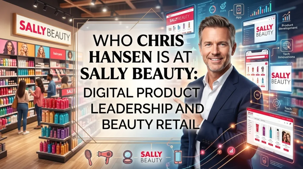 Who Chris Hansen Is at Sally Beauty: Digital Product Leadership and Beauty Retail