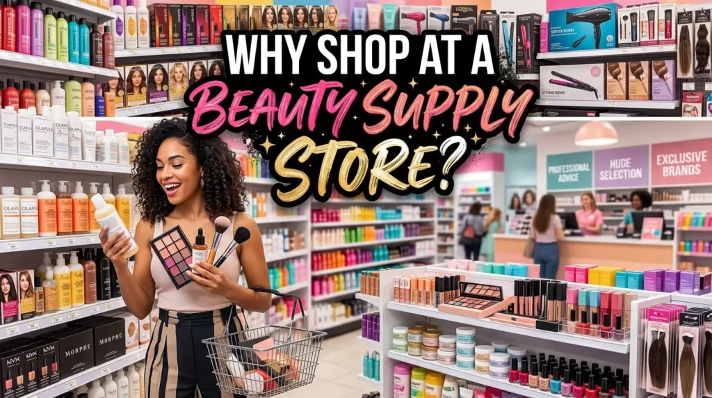 Why Shop at a Beauty Supply Store?