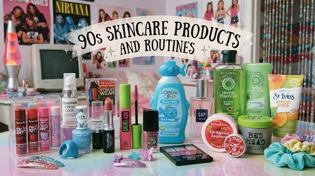 90s Skincare Products and Routines