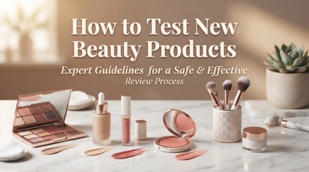 How to Test New Beauty Products