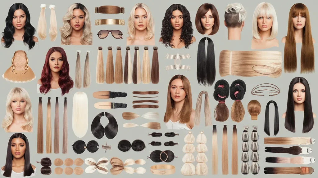 Wigs, Extensions, and Hairpieces